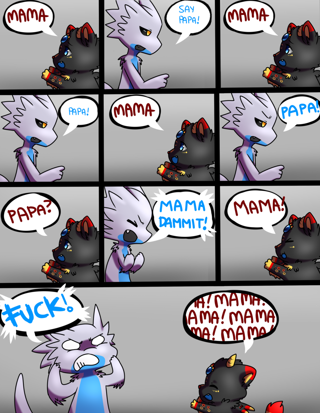 Most recent image: Klusters Comic Filler: (Mama..Papa..)