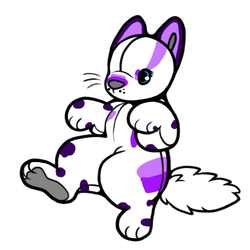 Lily the Marble Fox plushy
