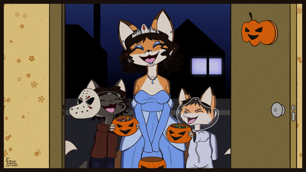 Halloween 2020 - Foxy Trick or Treat