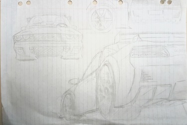 Random Car drawing