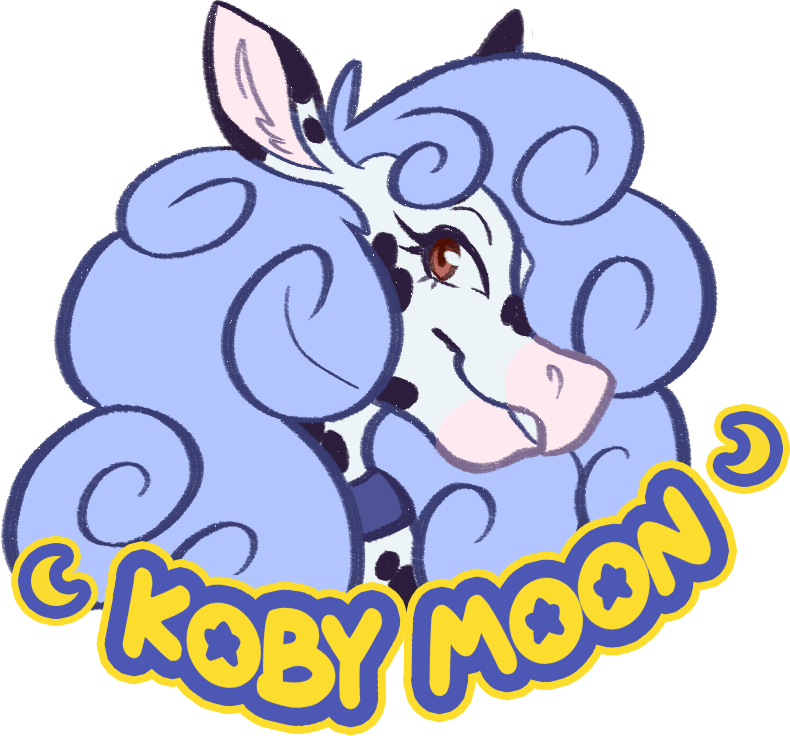 [COMM] Headshot badge for Koby Moon