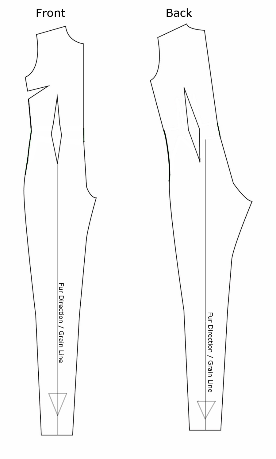 Basic Jumpsuit/Fullsuit pattern — Weasyl