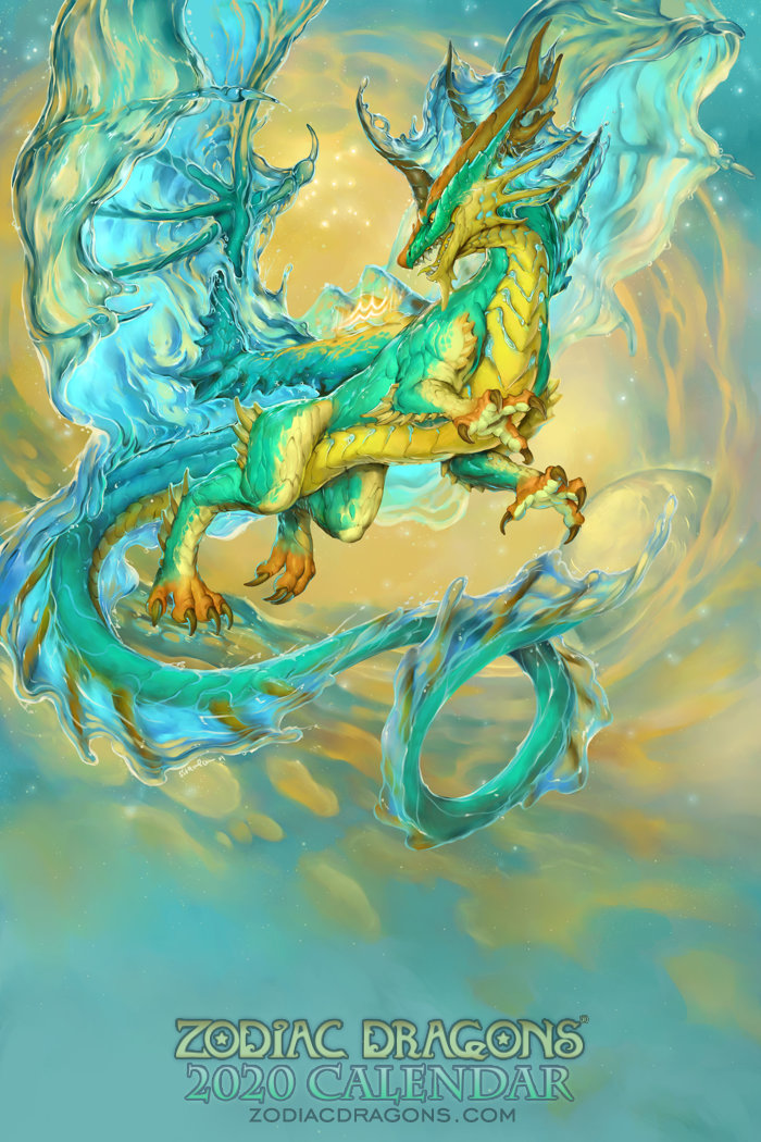 2020 Zodiac Dragons Aquarius