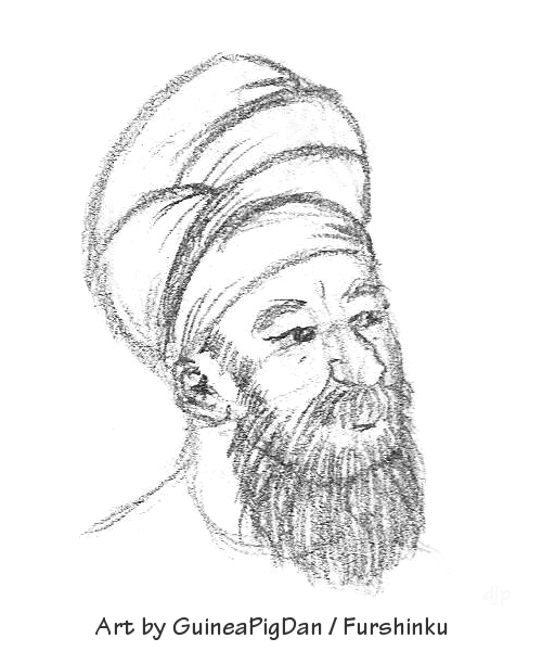 Old "Everybody draw Muhammad day" sketch