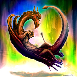 Poor dragon (Album Art)