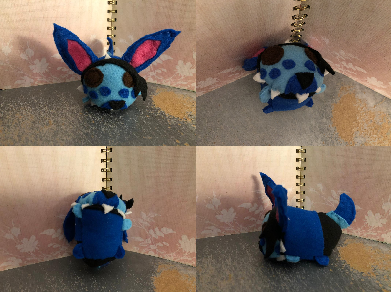 Fursona Kyle the Bunny Small Stacking Plush Commission