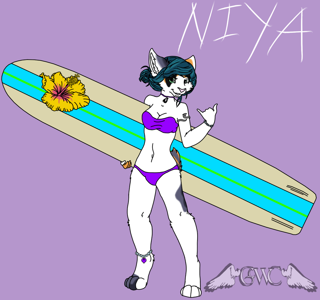 Niya's Surfboard