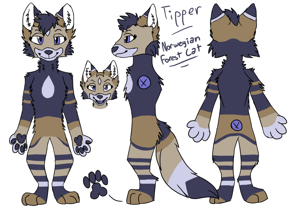 Tippercat (my fursona)