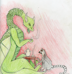 Dragon and Lemur