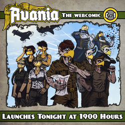 Avania Webcomic Launching TONIGHT
