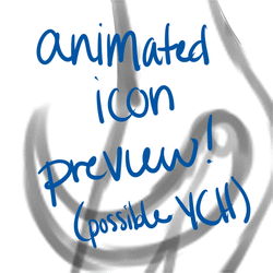 animated icon preview [possible YCH]