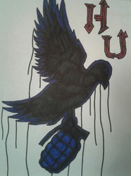 Hollywood Undead Dove and Grenade