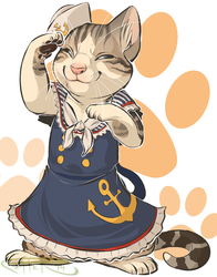 #draw your cat in a dress day