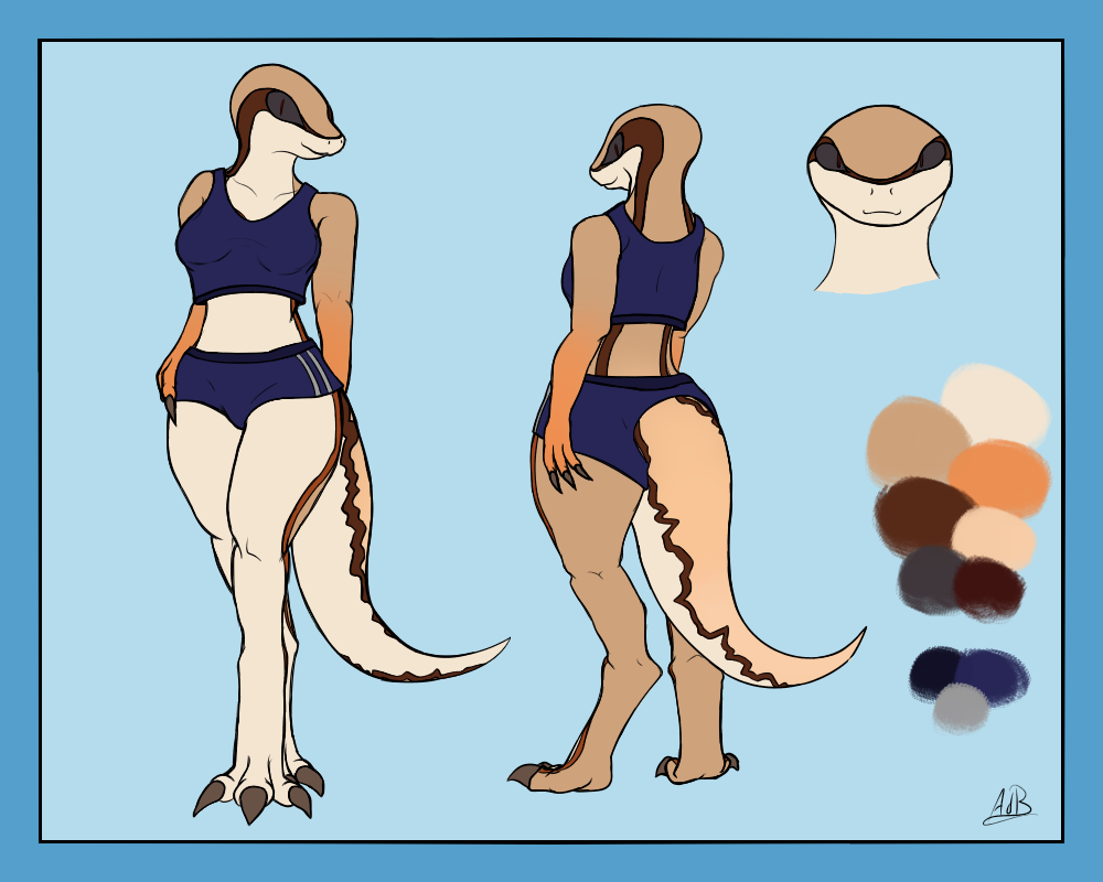[Old] Desertic Lizard Reference