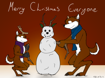 Reindeer Christmas 2014