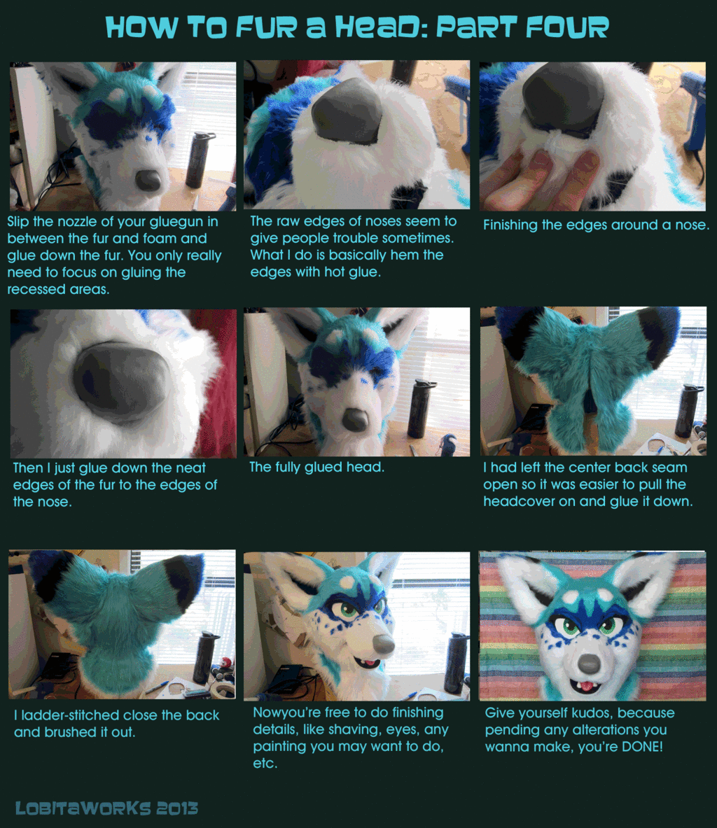 How to Fur a Head: Part Four
