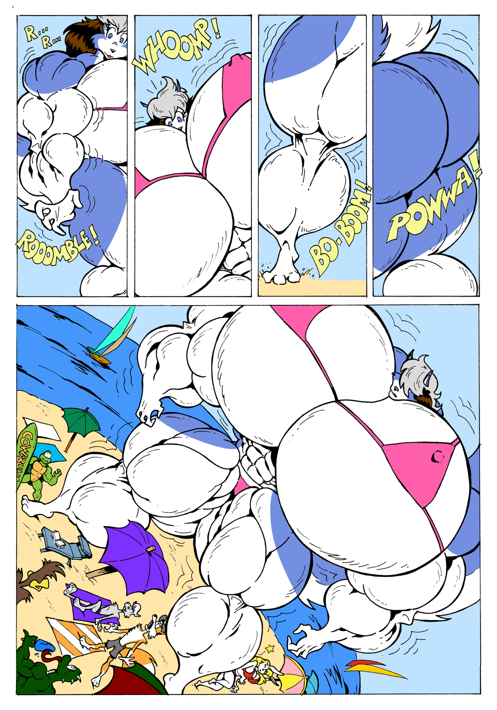 Beach Growth 6 (Colored)