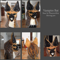 Vampire Bat Head
