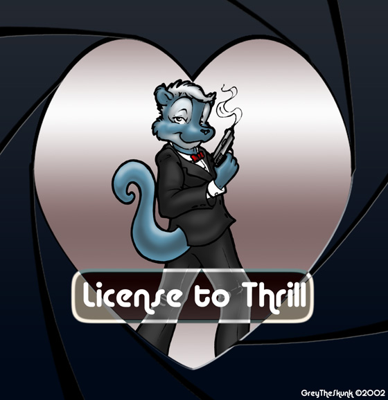 BlueOtter by 'greytheskunk' - Licensed to Thrill