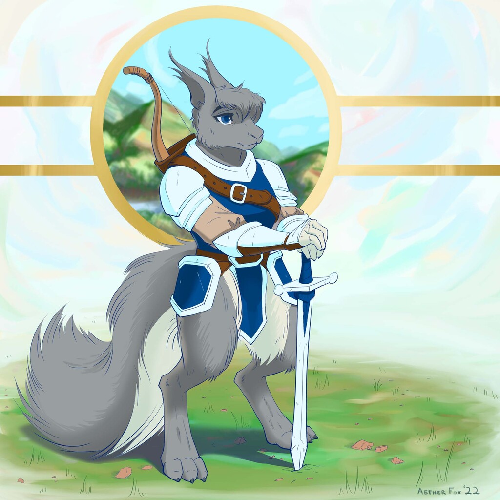 Justice the Squirrel Knight