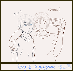 30 day art challenge, Day 13: Group picture