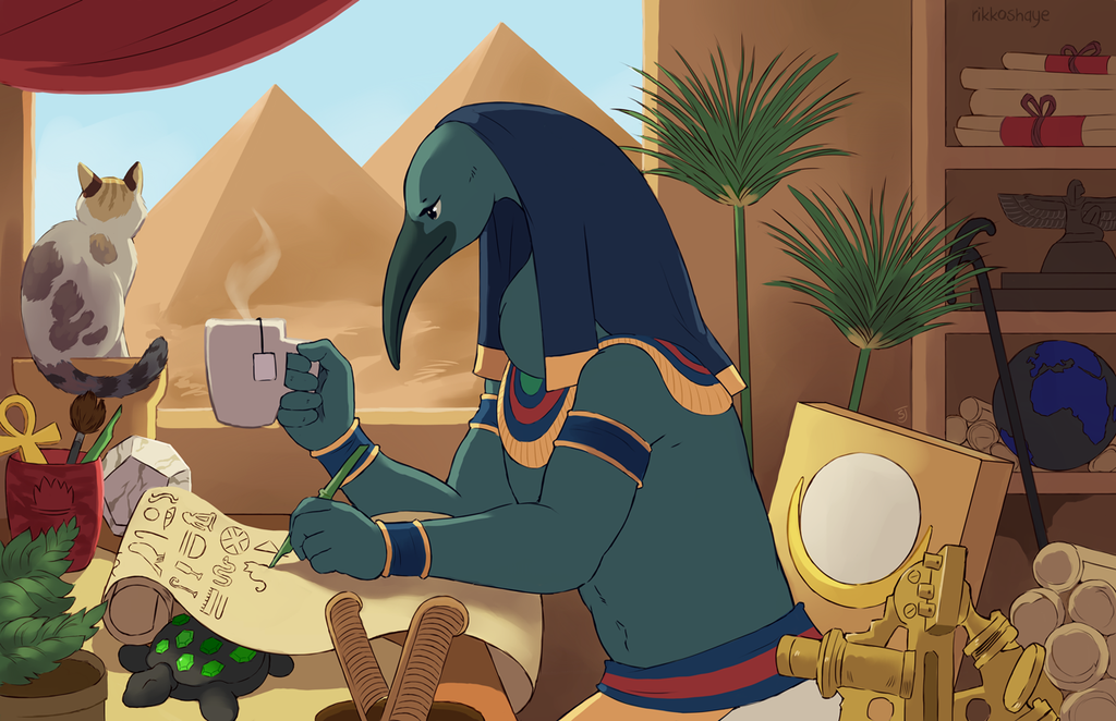 Thoth, Maintainer of the Universe