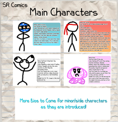SR Comics Character Bios