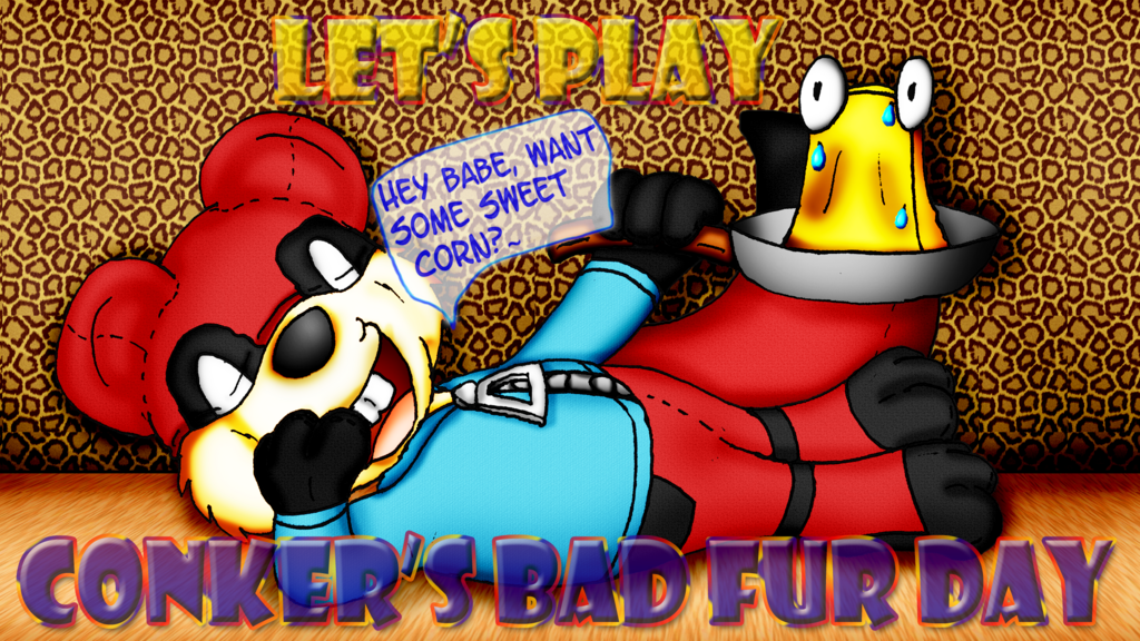 Conker's Bad Fur Day Let's Play Cover