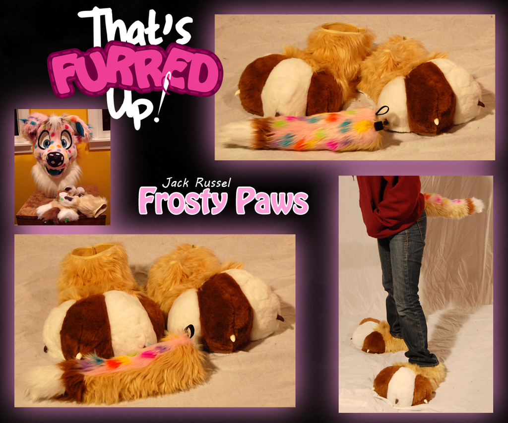 Frosty Paws Feet and Tail