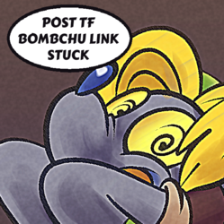 Link Stuck as a Bombchu
