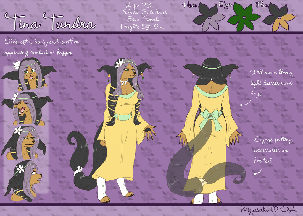 Character Sheet: Tina Tundra