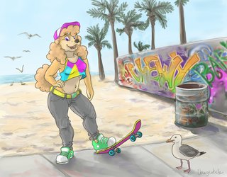Beachin Skate Pup