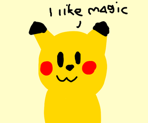 Pikachu likes Magic