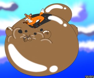 Scooby-doo balloon ride
