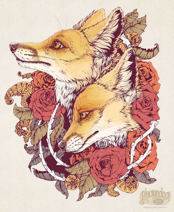 Red Fox Bloom