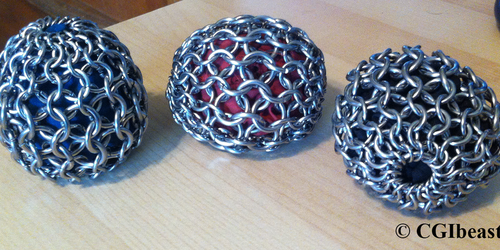 Chainmaille Juggling Balls Hacky Sacks