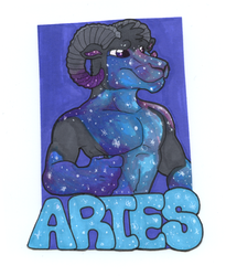 [CBE] Aries traditional badge