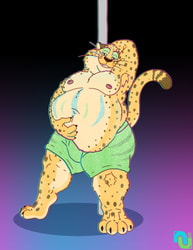 Clawhauser Pole Dance