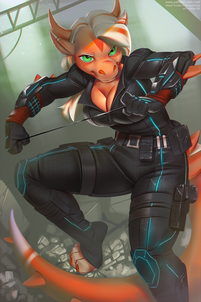 Hazel Punkin 3 (Black Widow cosplay)