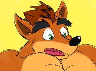 Sketchmission: Furry Pop Crash Bandicoot