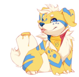 Growlithe doodle for ItsSunee