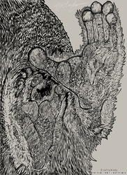 Lemur Paws Inked Michael Ringtail