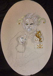 Steampunk Beauty and the Beast WIP 2