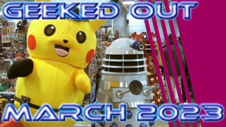 Ace Spade the Pikachu at Geeked Out 2023 (March 26th)
