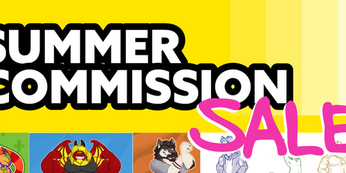 Summer Commission Sale NOW OPEN!