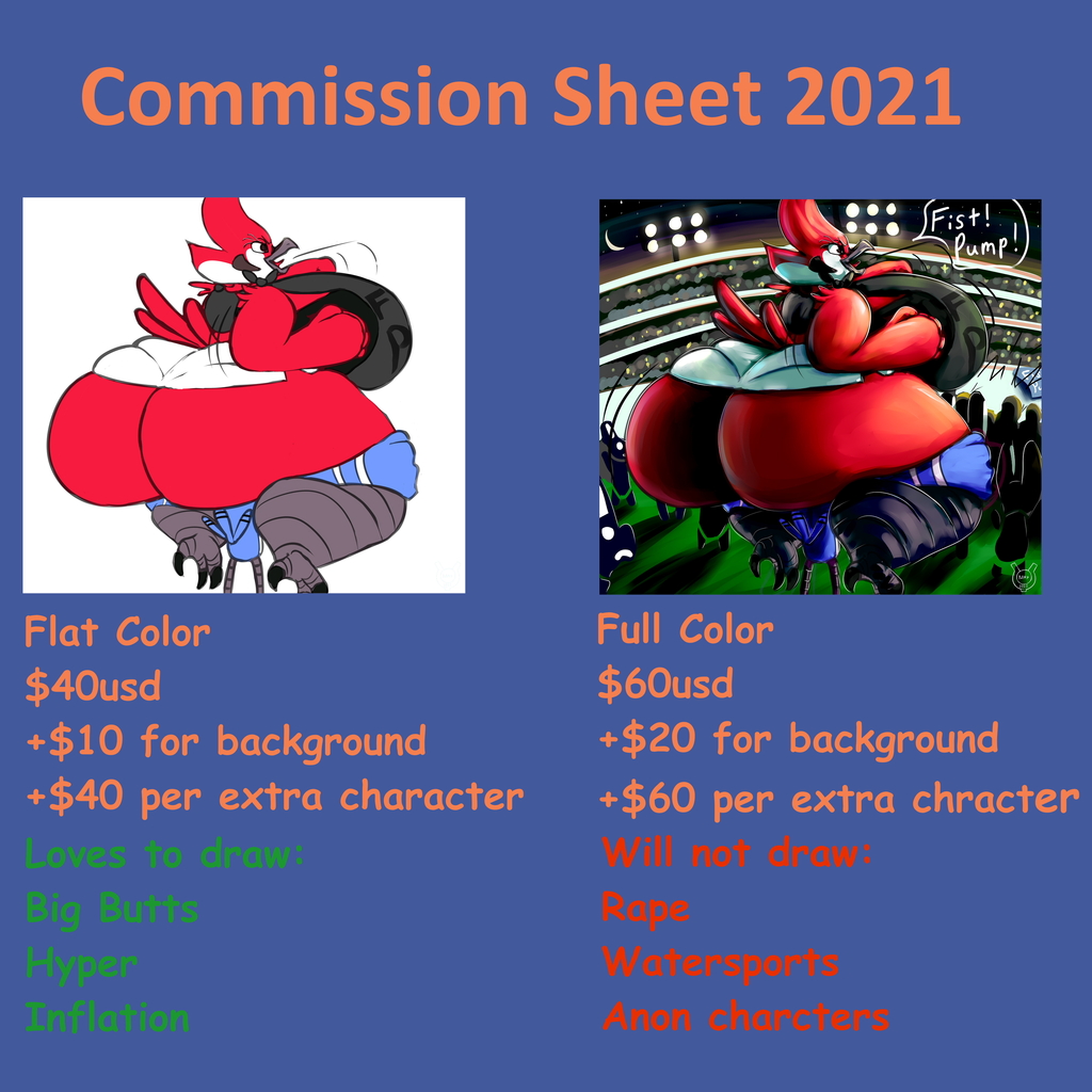 Most recent image: Comm Prices 2021