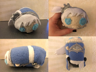 RWBY Weiss Schnee Stacking Plush Commission