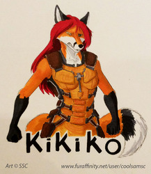 Kikiko Rocket Raccon WtFur Badge Commission