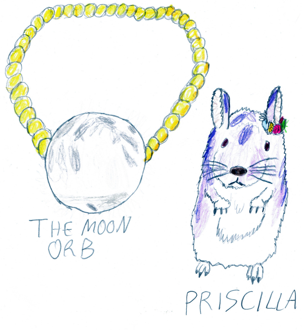 Most recent image: Moon orb and Priscilla