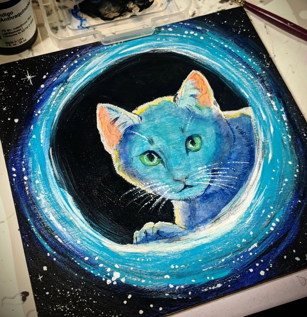 Most recent image: Black Hole Kitty
